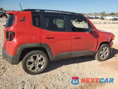 Trzecie zdjęcie samochodu z tyłu: 2022 JEEP RENEGADE LIMITED VIN:ZACNJDD13NPN66830 - miniatura