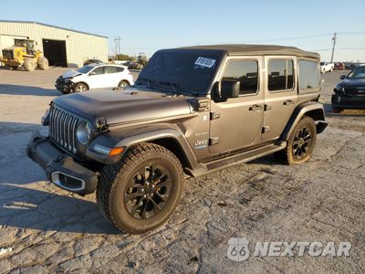 2021 JEEP WRANGLER UNLIMITED SAHARA 4XE 1C4JJXP64MW676989 - główne zdjęcie licytacji z USA - miniatura