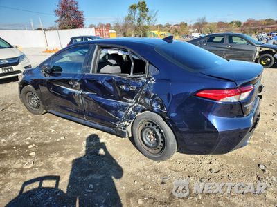 Drugie zdjęcie samochodu z przodu: 2021 TOYOTA COROLLA LE VIN:5YFEPMAE5MP251496 - miniatura