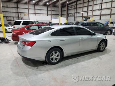 Trzecie zdjęcie samochodu z tyłu: 2017 CHEVROLET MALIBU LS VIN:1G1ZB5ST7HF121986 - miniatura