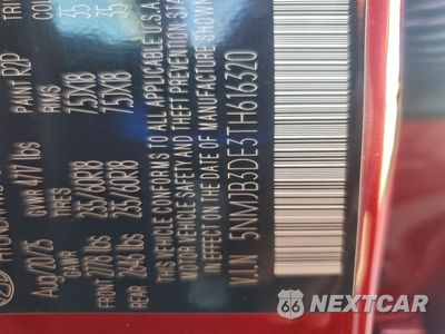 Zdjęcie 12 z 12 samochodu: 2026 HYUNDAI TUCSON SEL VIN:5NMJB3DE3TH616320 - miniatura