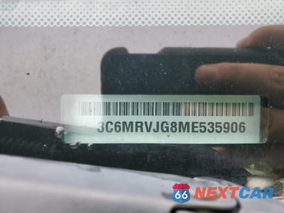 Zdjęcie 14 z 15 samochodu: 2021 RAM PROMASTER DELIVERY VAN VIN:3C6MRVJG8ME535906 - miniatura