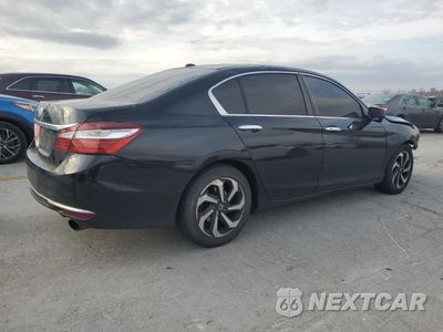 Trzecie zdjęcie samochodu z tyłu: 2016 HONDA ACCORD EX VIN:1HGCR2F74GA076605 - miniatura