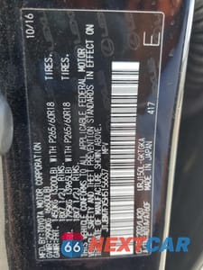 Zdjęcie 13 z 16 samochodu: 2017 LEXUS GX 460 VIN:JTJBM7FX5H5156637 - miniatura