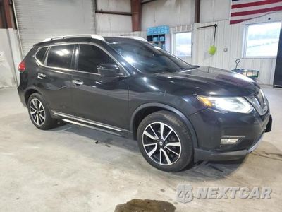 Czwarte zdjęcie samochodu z boku: 2017 NISSAN ROGUE SL VIN:5N1AT2MV2HC814377 - miniatura