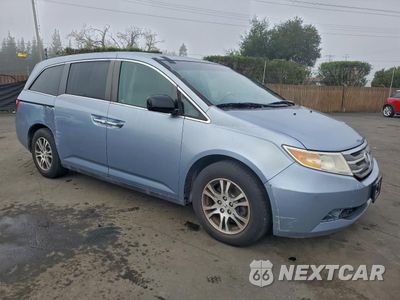 Czwarte zdjęcie samochodu z boku: 2012 HONDA ODYSSEY EXL VIN:5FNRL5H61CB037259 - miniatura