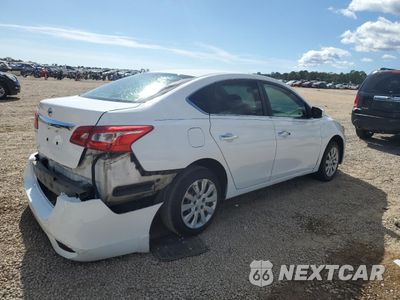 Trzecie zdjęcie samochodu z tyłu: 2019 NISSAN SENTRA S VIN:3N1AB7AP0KY399524 - miniatura