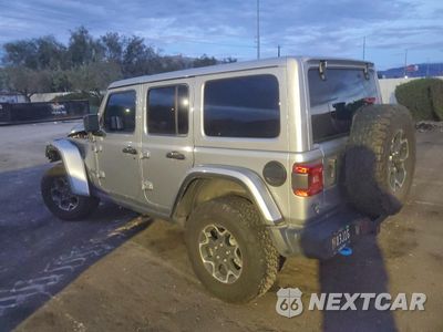 Drugie zdjęcie samochodu z przodu: 2021 JEEP WRANGLER UNLIMITED RUBICON 4XE VIN:1C4JJXR63MW700292 - miniatura