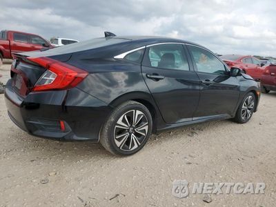 Trzecie zdjęcie samochodu z tyłu: 2017 HONDA CIVIC EX VIN:19XFC1F36HE201767 - miniatura