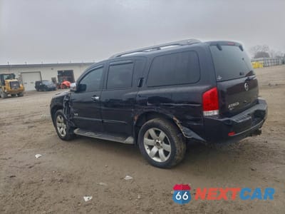 Drugie zdjęcie samochodu z przodu: 2008 NISSAN ARMADA SE VIN:5N1BA08C08N626565 - miniatura