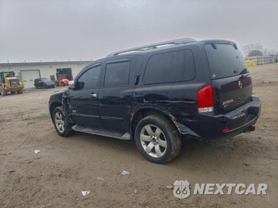 Drugie zdjęcie samochodu z przodu: 2008 NISSAN ARMADA SE VIN:5N1BA08C08N626565 - miniatura