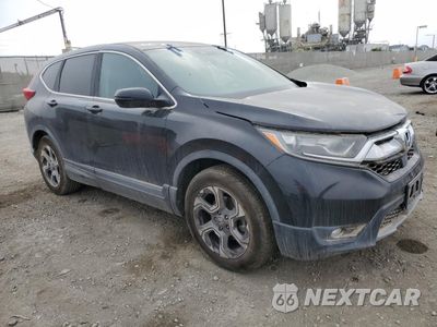 Czwarte zdjęcie samochodu z boku: 2018 HONDA CR-V EX VIN:5J6RW1H52JA008084 - miniatura