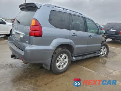 Trzecie zdjęcie samochodu z tyłu: 2007 LEXUS GX 470 VIN:JTJBT20X770146749 - miniatura