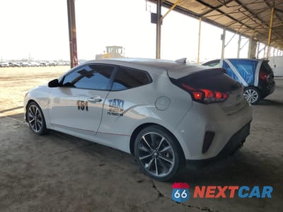 Drugie zdjęcie samochodu z przodu: 2020 HYUNDAI VELOSTER BASE VIN:KMHTG6AF3LU028737 - miniatura