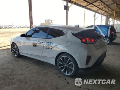 Drugie zdjęcie samochodu z przodu: 2020 HYUNDAI VELOSTER BASE VIN:KMHTG6AF3LU028737 - miniatura