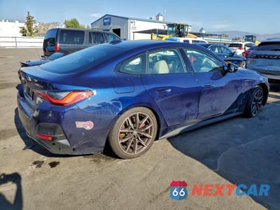 Trzecie zdjęcie samochodu z tyłu: 2024 BMW I4 M50 VIN:WBY33AW05RFR87642 - miniatura