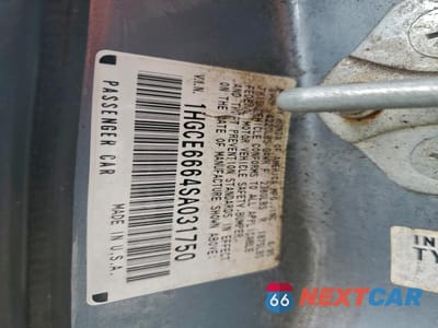 Zdjęcie 13 z 15 samochodu: 1995 HONDA ACCORD EX VIN:1HGCE6664SA031750 - miniatura