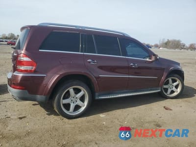 Trzecie zdjęcie samochodu z tyłu: 2008 MERCEDES-BENZ GL 550 4MATIC VIN:4JGBF86E58A363288 - miniatura
