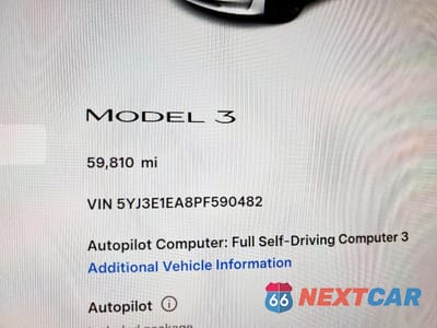 Zdjęcie 9 z 12 samochodu: 2023 TESLA MODEL 3 VIN:5YJ3E1EA8PF590482 - miniatura