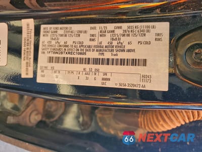 Zdjęcie 12 z 15 samochodu: 2024 FORD F250 SUPER DUTY VIN:1FT8W2BTXREC10805 - miniatura