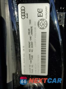 Zdjęcie 13 z 13 samochodu: 2016 AUDI A3 PREMIUM VIN:WAUA7GFF7G1101655 - miniatura