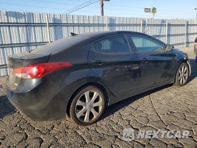 Trzecie zdjęcie samochodu z tyłu: 2012 HYUNDAI ELANTRA GLS VIN:5NPDH4AE1CH123437 - miniatura