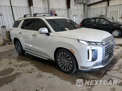 Czwarte zdjęcie samochodu z boku: 2024 HYUNDAI PALISADE CALLIGRAPHY VIN:KM8R7DGE9RU731619 - miniatura