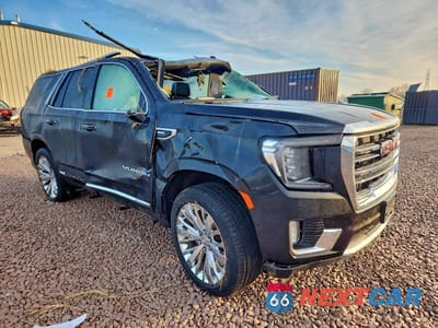 Czwarte zdjęcie samochodu z boku: 2021 GMC YUKON SLT VIN:1GKS2BKD3MR144078 - miniatura