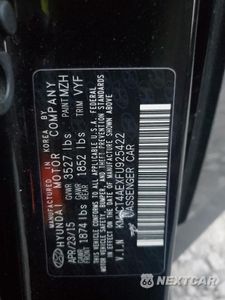 Zdjęcie 12 z 14 samochodu: 2015 HYUNDAI ACCENT GLS VIN:KMHCT4AEXFU925422 - miniatura