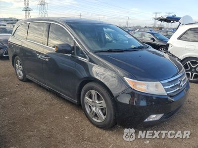Czwarte zdjęcie samochodu z boku: 2013 HONDA ODYSSEY TOURING VIN:5FNRL5H93DB047514 - miniatura