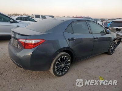 Trzecie zdjęcie samochodu z tyłu: 2016 TOYOTA COROLLA L VIN:5YFBURHE7GP452495 - miniatura