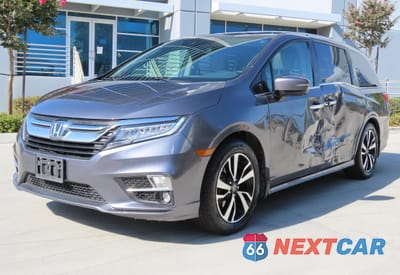 Drugie zdjęcie samochodu z przodu: 2018 HONDA ODYSSEY ELITE VIN:5FNRL6H95JB010868 - miniatura