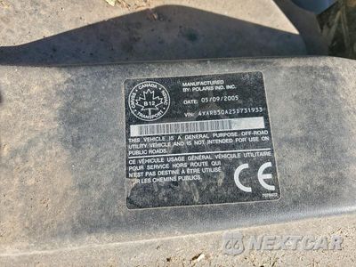 Zdjęcie 10 z 10 samochodu: 2005 POLARIS RANGER UTILITY VEHICLE VIN:4XARB50A25D731933 - miniatura