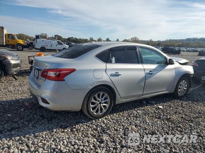 Trzecie zdjęcie samochodu z tyłu: 2019 NISSAN SENTRA S VIN:3N1AB7AP0KL626580 - miniatura