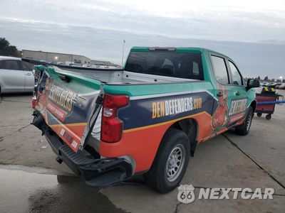 Trzecie zdjęcie samochodu z tyłu: 2022 CHEVROLET SILVERADO C1500 VIN:3GCPAAEK9NG561635 - miniatura