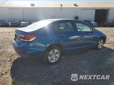 Trzecie zdjęcie samochodu z tyłu: 2013 HONDA CIVIC LX VIN:2HGFB2F52DH603392 - miniatura