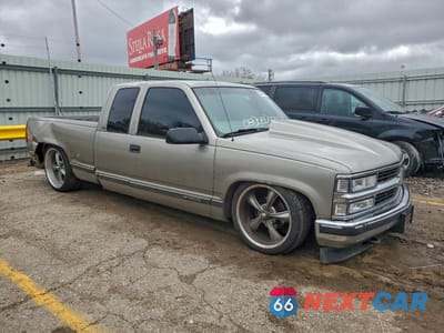 Czwarte zdjęcie samochodu z boku: 1998 CHEVROLET GMT-400 C1500 VIN:2GCEC19M8W1276819 - miniatura