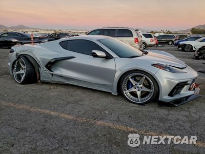 Czwarte zdjęcie samochodu z boku: 2023 CHEVROLET CORVETTE STINGRAY 2LT VIN:1G1YB2D42P5115534 - miniatura