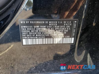 Zdjęcie 12 z 12 samochodu: 2019 VOLKSWAGEN JETTA S VIN:3VWCB7BU5KM192352 - miniatura