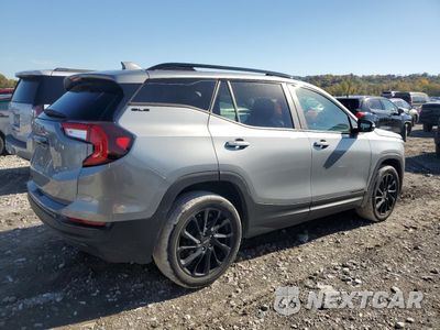 Trzecie zdjęcie samochodu z tyłu: 2023 GMC TERRAIN SLE VIN:3GKALMEG7PL237515 - miniatura