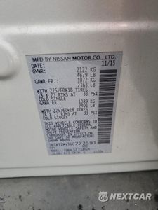 Zdjęcie 13 z 15 samochodu: 2016 NISSAN ROGUE S VIN:5N1AT2MV3GC772591 - miniatura