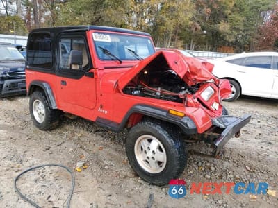 Czwarte zdjęcie samochodu z boku: 1995 JEEP WRANGLER / YJ S VIN:1J4FY19P4SP280714 - miniatura