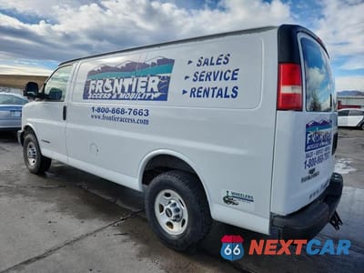 Drugie zdjęcie samochodu z przodu: 2006 GMC SAVANA 2500 DELIVERY VAN VIN:1GTGG25V761132850 - miniatura