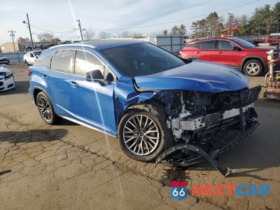 Czwarte zdjęcie samochodu z boku: 2022 LEXUS RX 350 F SPORT VIN:2T2SZMDA8NC315503 - miniatura