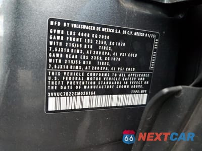 Zdjęcie 13 z 13 samochodu: 2025 VOLKSWAGEN TAOS SE VIN:3VVUC7B22SM026164 - miniatura