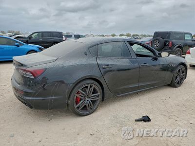 Trzecie zdjęcie samochodu z tyłu: 2022 MASERATI QUATTROPORTE MODENA VIN:ZAM56YRM3NX400590 - miniatura