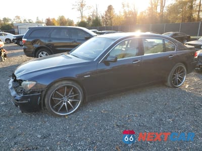 2007 BMW 750 WBAHN83537DT68943 - główne zdjęcie licytacji z USA - miniatura