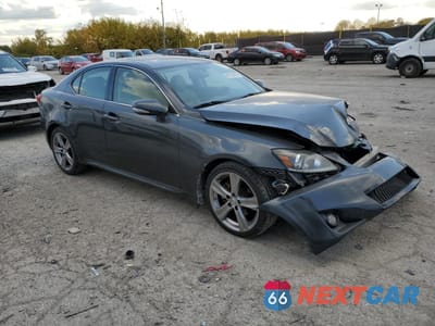 Czwarte zdjęcie samochodu z boku: 2011 LEXUS IS VIN:JTHBF5C21B5155033 - miniatura