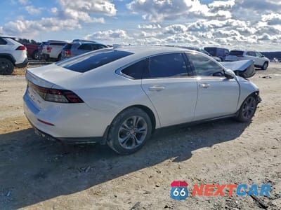 Trzecie zdjęcie samochodu z tyłu: 2023 HONDA ACCORD HYBRID EXL VIN:1HGCY2F68PA037803 - miniatura