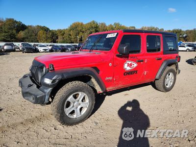2021 JEEP WRANGLER UNLIMITED SPORT 1C4HJXKN1MW660472 - główne zdjęcie licytacji z USA - miniatura